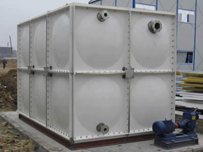 建华玻璃钢保温水箱